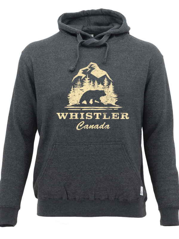 Bear Forest Mountain F/F - Whistler - Hoody LHP - Heather Charcoal