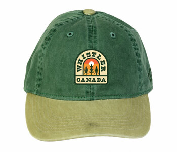 Ballcap - Arch Window Scenery Patch - Whistler 1525  Ivy/ Khaki