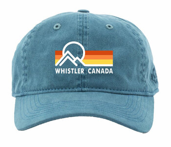Ballcap - Emb. Updated Mountain Moon - Whistler 1500 Sea Salt