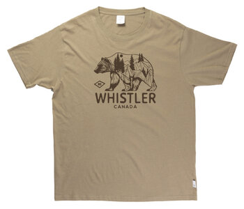 Canadian Nature Bear F/F- Whistler BC - T-Shirt - Shroom - Scn.