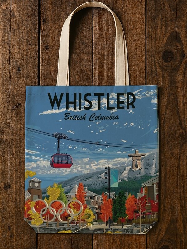 WE Paper Tote Bag - Whistler Montage