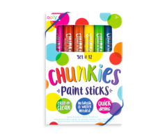 Ooly Chunkies: Paint Sticks Original Pack (Set of 12)
