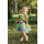 Fairy Blooms Deluxe Dress & Wings, Green, Size 3-4