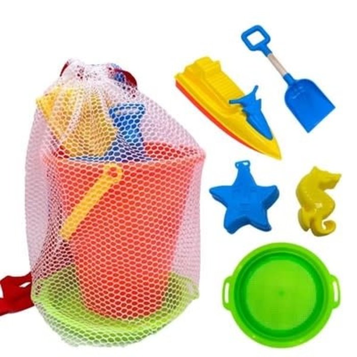 Fun Mania Beach Backpack with Sand Toys