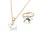 Boutique Holographic Star Necklace and Ring