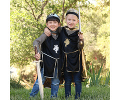 Great Pretenders Golden Knight With Tunic, Cape, & Crown, Size 5-6