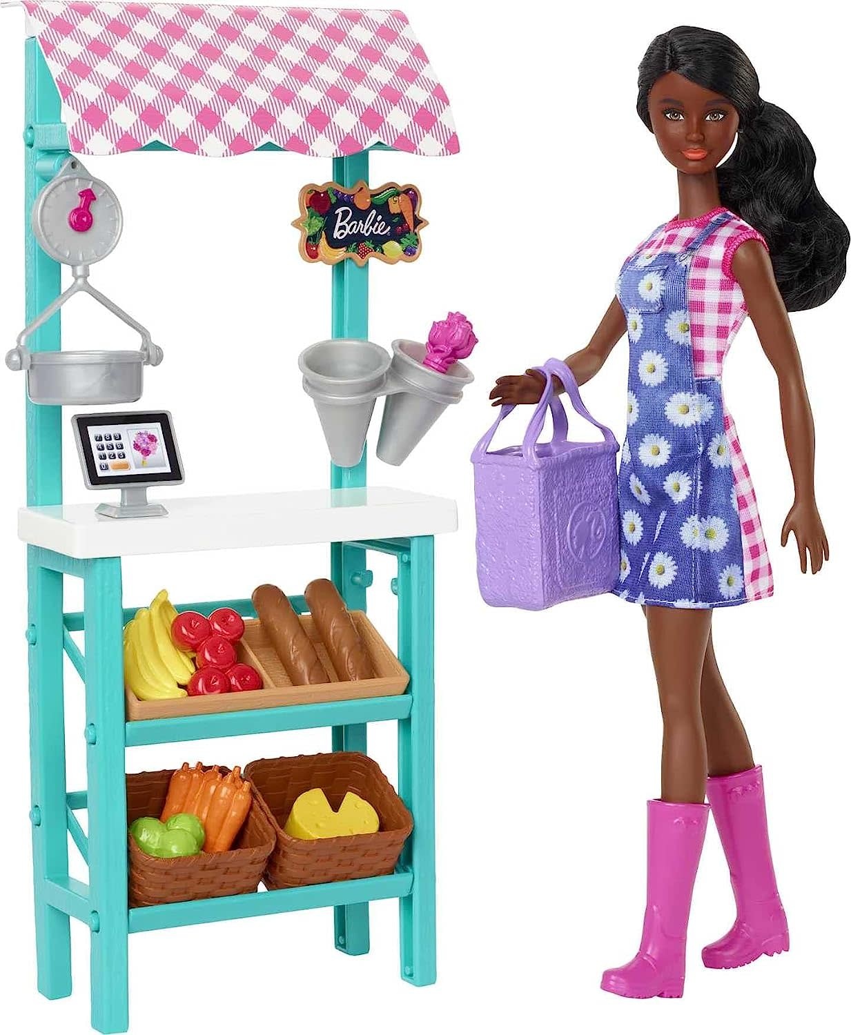 Black barbie set hotsell
