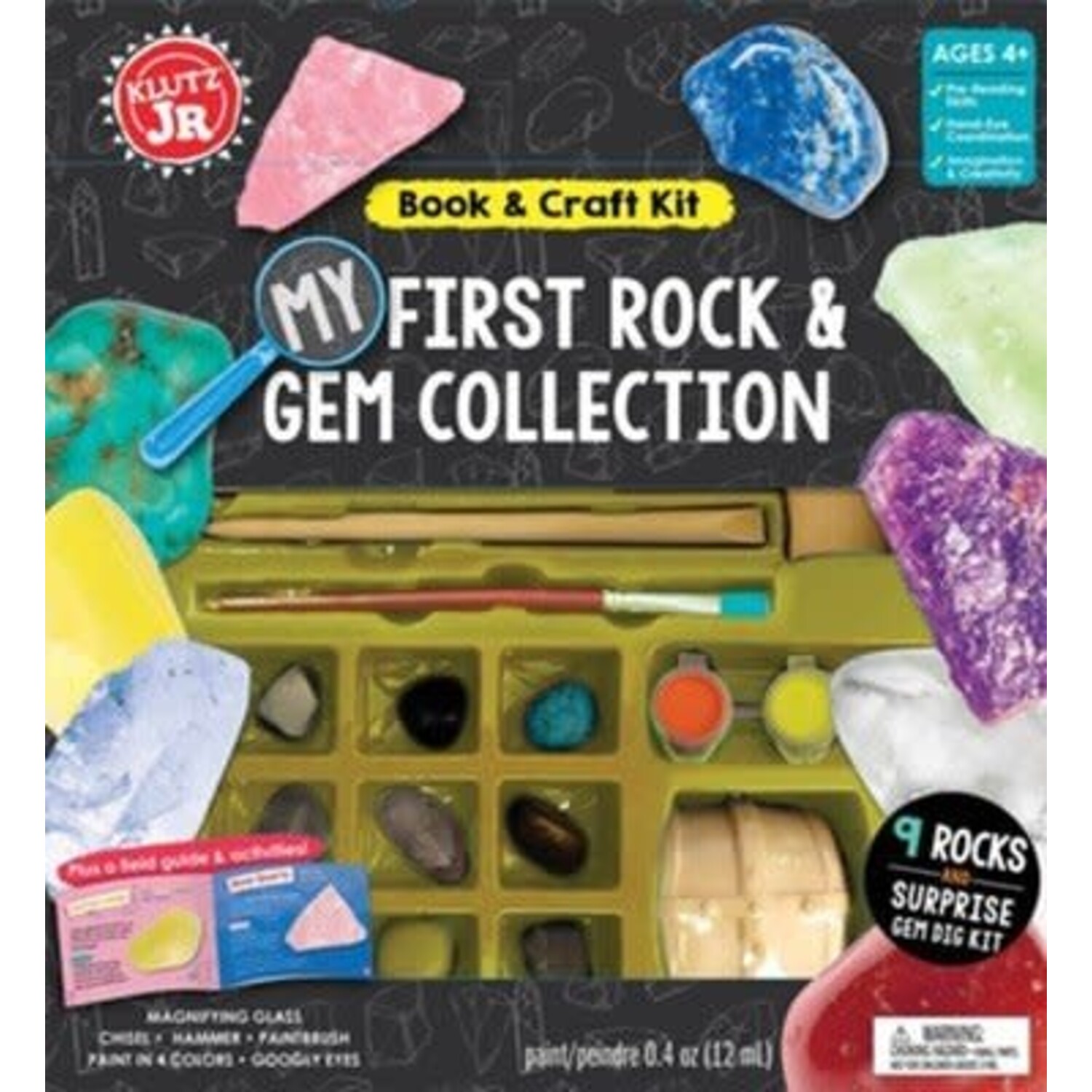 Klutz Jr. My First Rock & Gem Collection - Mud Puddle Toys