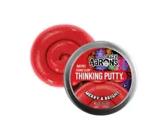 Crazy Aaron's Merry & Bright - 2" Thinking Putty Tin