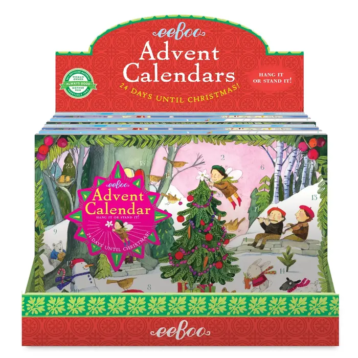 eeBoo Paper Advent Calendar Assortment