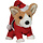 Corgi Mini Softie with Santa Hat