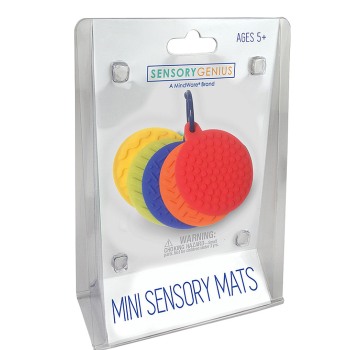 Peaceable Kingdom & Mindware Sensory Genius Mini Sensory Mats