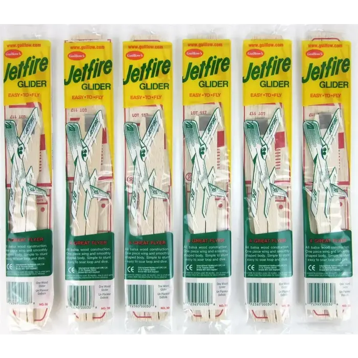 Guillow JETFIRE SINGLE GLIDER POLYBAG