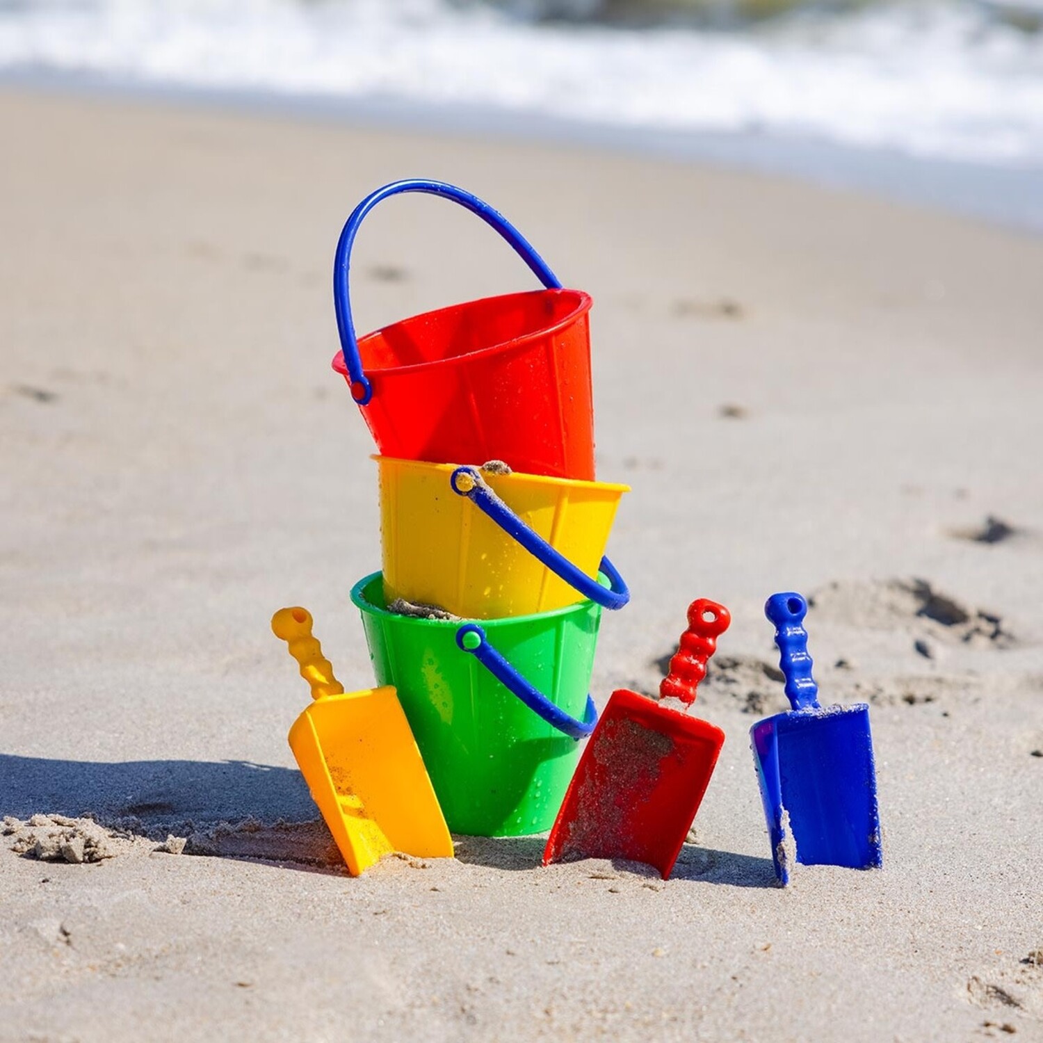 Haba Large Sand Bucket by Haba ASSORTED COLORS