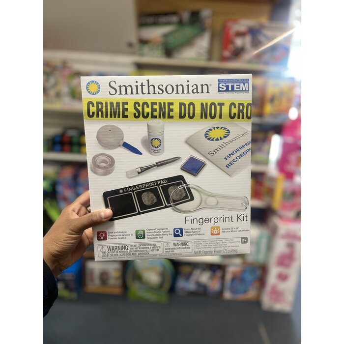 Toysmith Smithsonian Fingerprint STEM Kit
