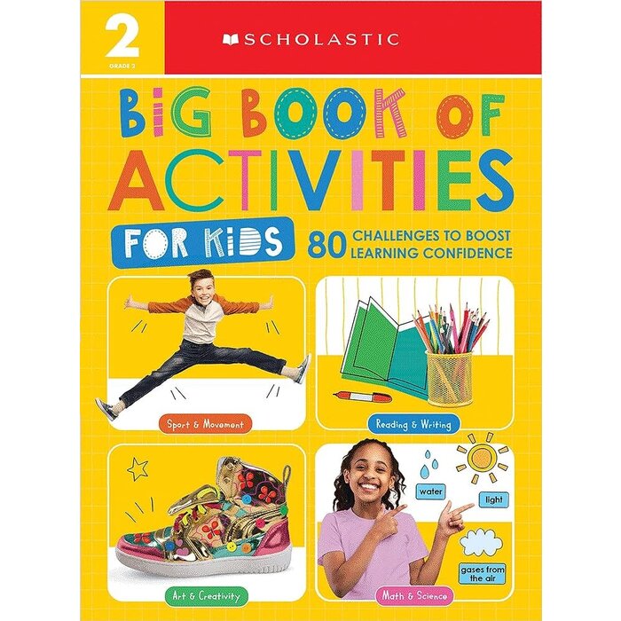 BIG BOOK OF ACTIVITIES FOR KIDS (Board Book)