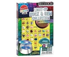 Klutz STEAM LAB Light Up Rock & Gem Collection