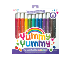 Ooly Yummy Yummy: Fruit Scented Markers (Set of 12)