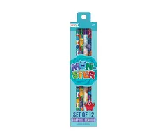 Ooly Monster Graphite Pencils - Set of 12