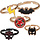 Superhero Rings, 24pcs, Assorted