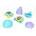 Sea Life Bath Set 6 piece set - Bath Toy