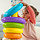 Giant Rock-a Stack Rings - Stacking toy