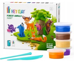 Hey Clay Forest Animals Air Dry Clay (Hey Clay)