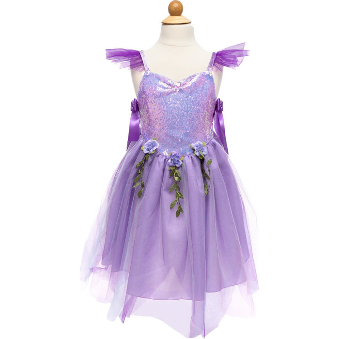 Great Pretenders Lilac Sequins Forest Fairy Tunic, Size 3-4