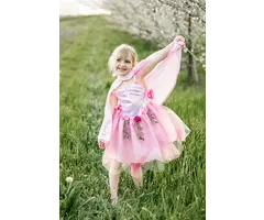 Great Pretenders Pink Sequins Forest Fairy Tunic, Size 5-6