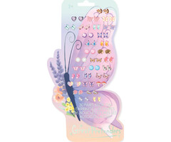 Great Pretenders Butterfly Sticker Earrings, 30 Pairs (Avail:06/08/25)