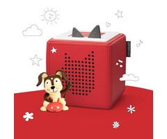 Tonies RED STARTER SET WITH PLAYTIME SONGS