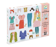 Djeco LGA  Paper Fashion LG Dressing Room