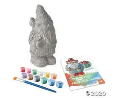 Peaceable Kingdom & Mindware Paint Your Own Stone Garden Gnome