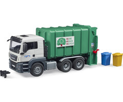 Bruder MAN TGS Rear Loading Garbage green