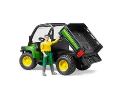Bruder John Deere Gator XUV 855D with driver