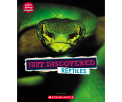 Scholastic Just Discovered Reptiles STEM Paperback