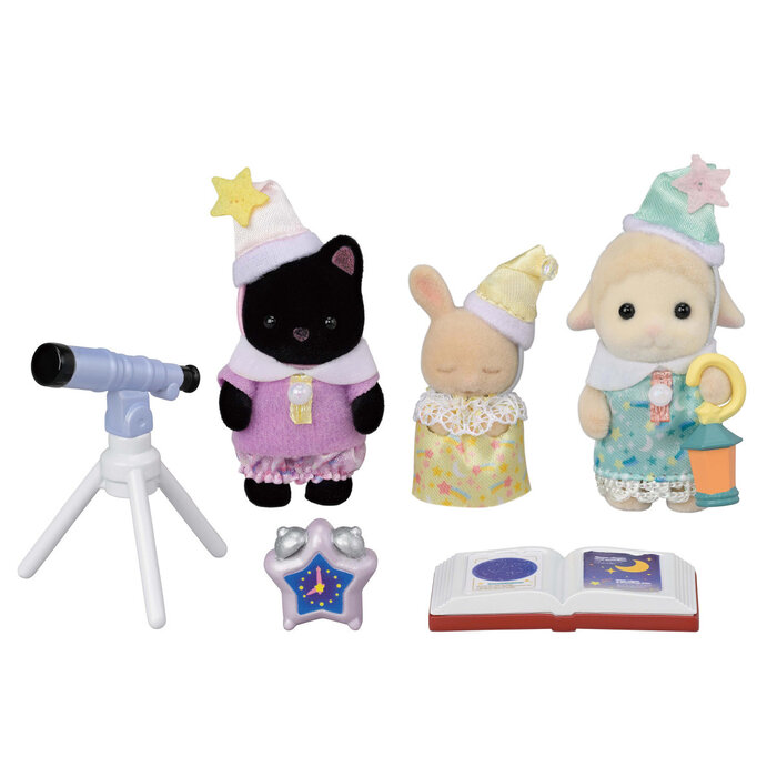 Calico Critters Nursery Friends - Sleepover Party Trio