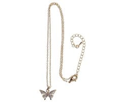 Great Pretenders Boutique Butterfly Gem Necklace