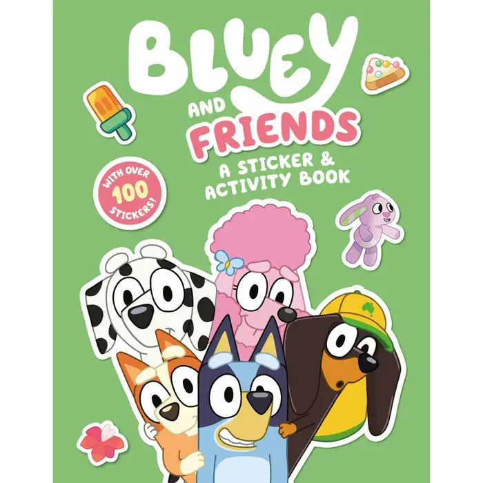 Bluey Bluey and Friends: A Sticker & Activity Book