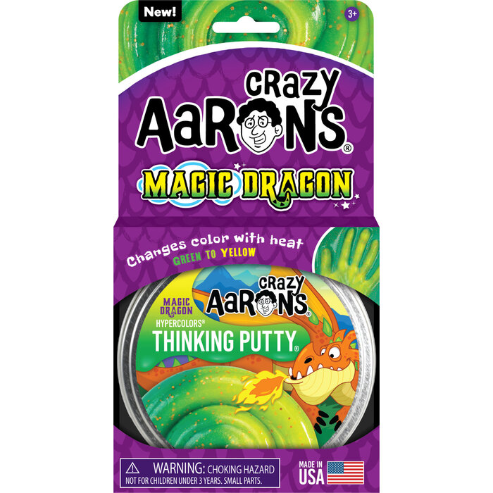 Crazy Aaron's Magic Dragon - Full Size 4" Thinking Putty Tin