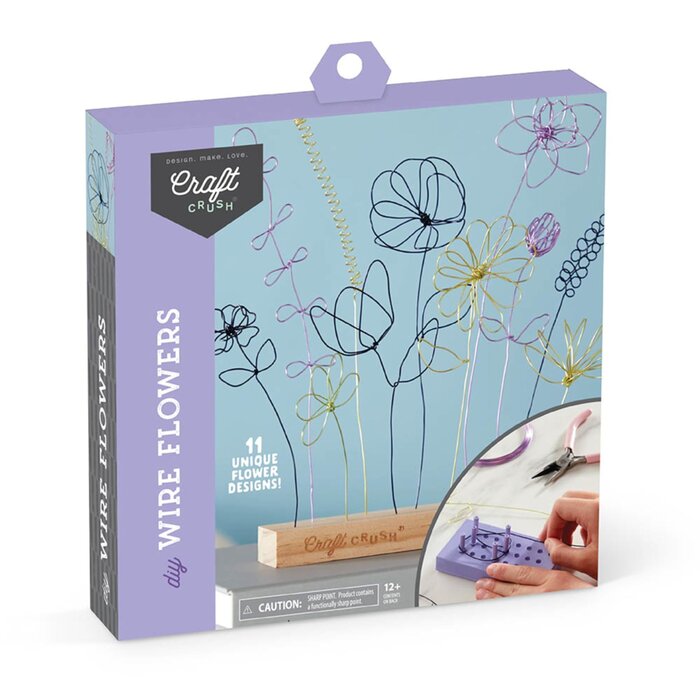 Ann Williams Craft-Tastic Craft Crush DIY Wire Flowers