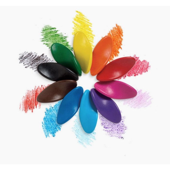 Ooly Left Right: Ergonomic Crayons (Set of 10)