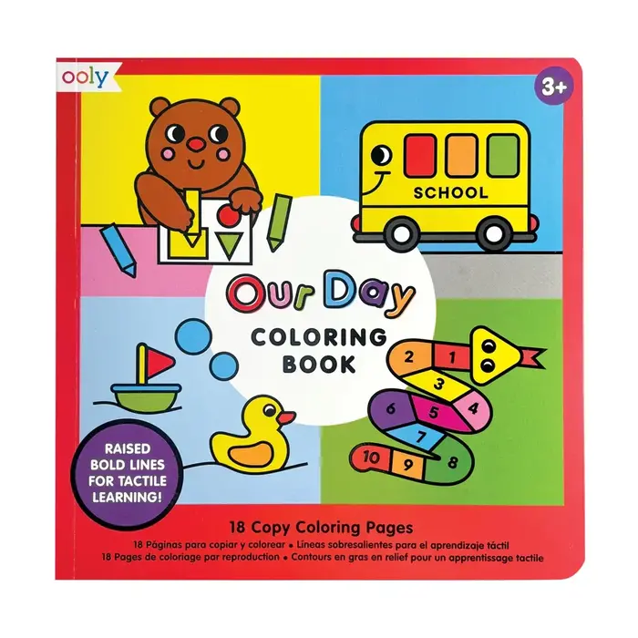 Ooly Our Day Copy Coloring Book