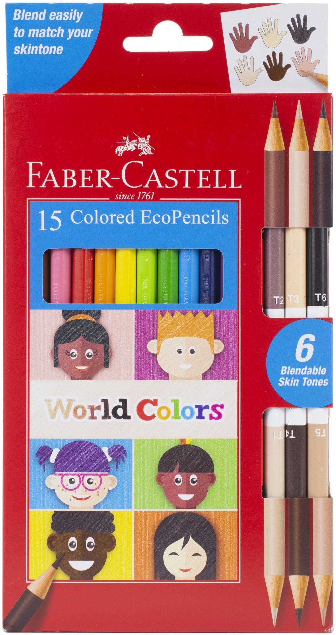 World Colors 15ct EcoPencils World Colors 15ct EcoPencils