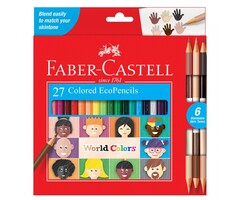 Faber-Castell World Colors - 27ct EcoPencils