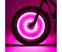Brightz Kidz Spin - Bike Spoke Lights Pink 3pk