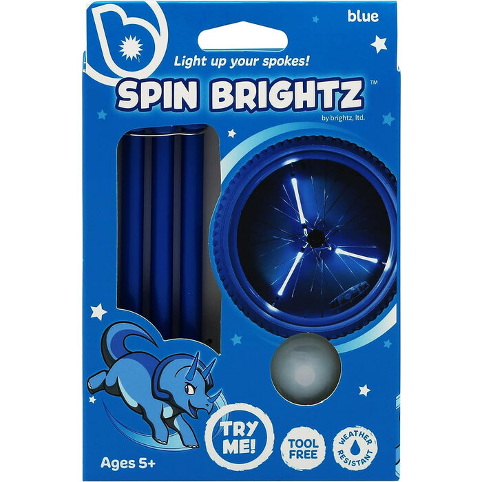 Brightz Kidz Spin - Bike Spoke Lights Blue 3pk