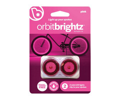 Brightz Orbit - Pink Bike Spoke Lights 2 pk