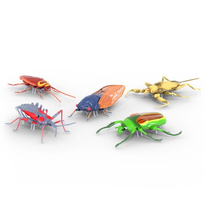 HEX BOTS Nano Real Bugs 5-Pack (HEX BOTS)