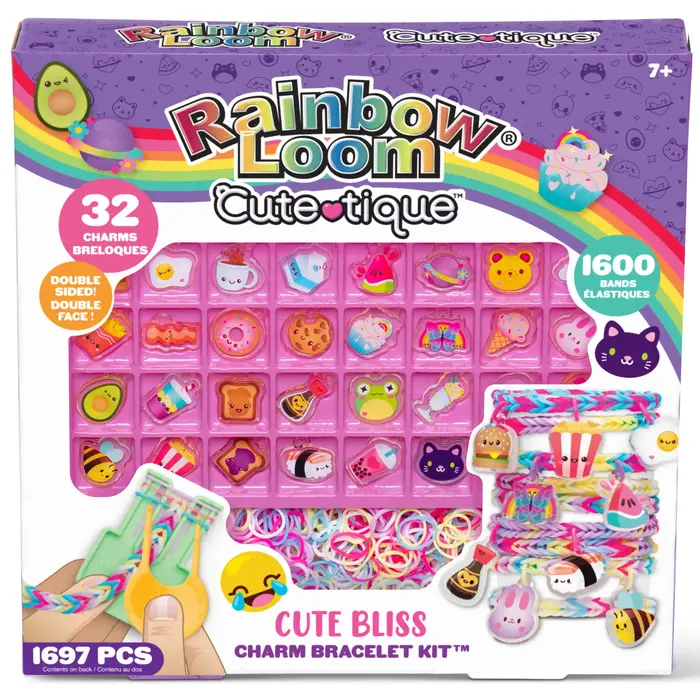 Rainbow Loom Rainbow Loom: Cute-Tique Cute Bliss Kit, Ages 7+